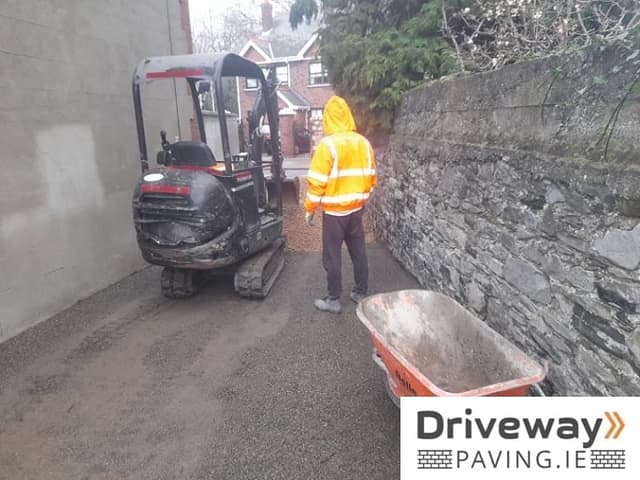 Gravel driveway, Rathgar, Dublin 6