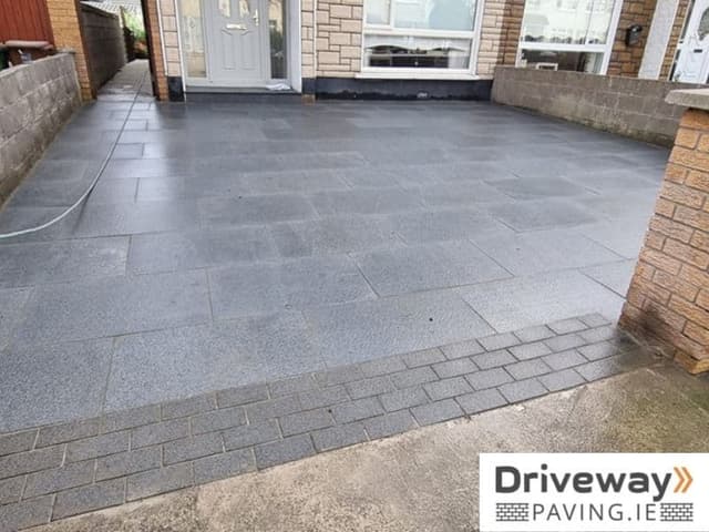 Silver Granite Driveway Installation in Artane, Dublin 5